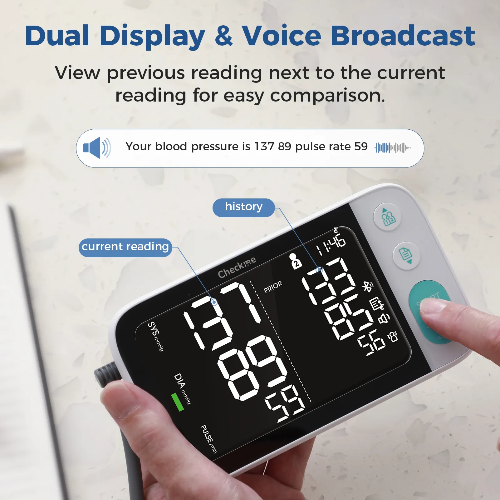 Checkme BP3-C2 Blood Pressure Monitor