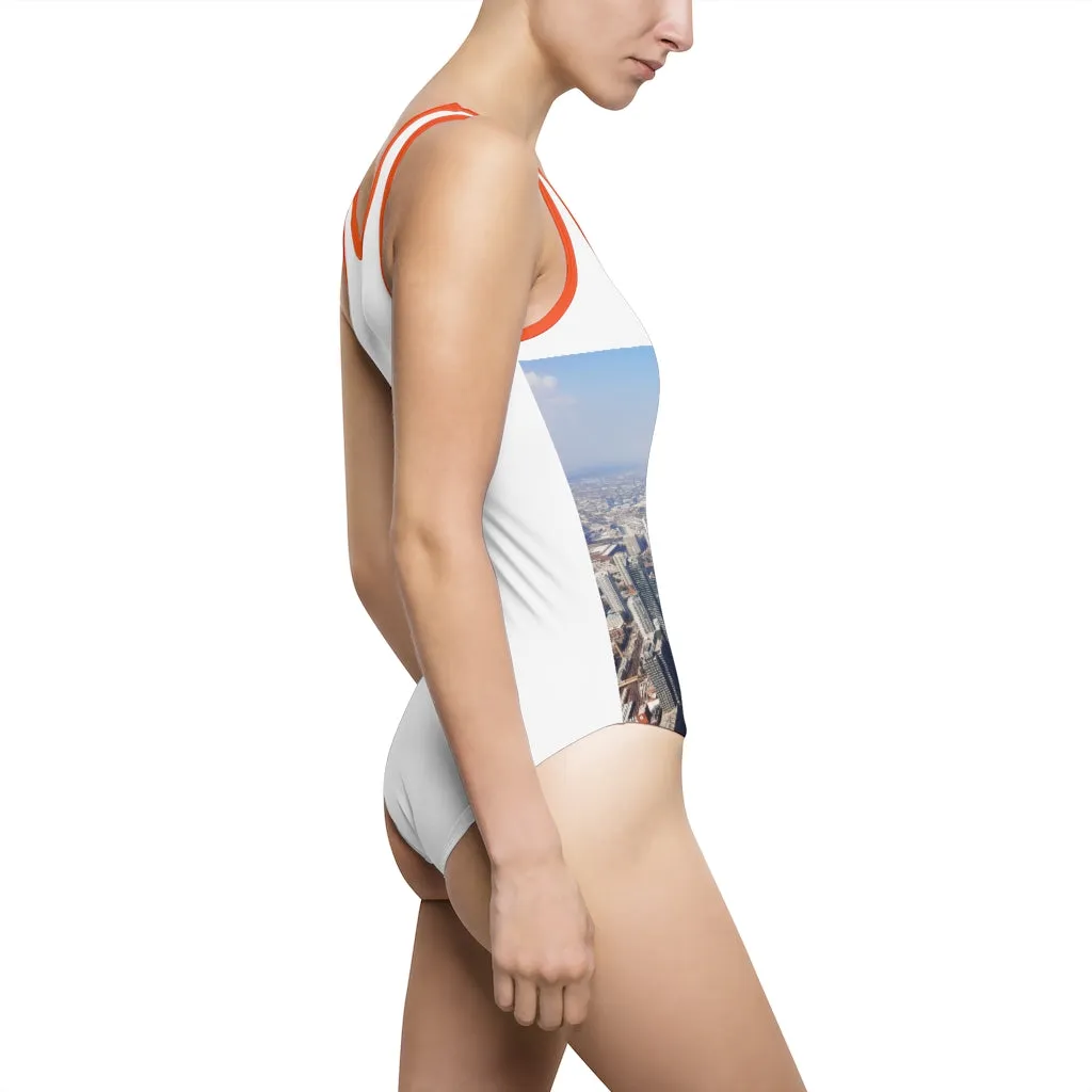 Chicago Skyline Women's Classic One-Piece Swimsuit