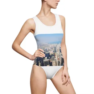 Chicago Skyline Women's Classic One-Piece Swimsuit