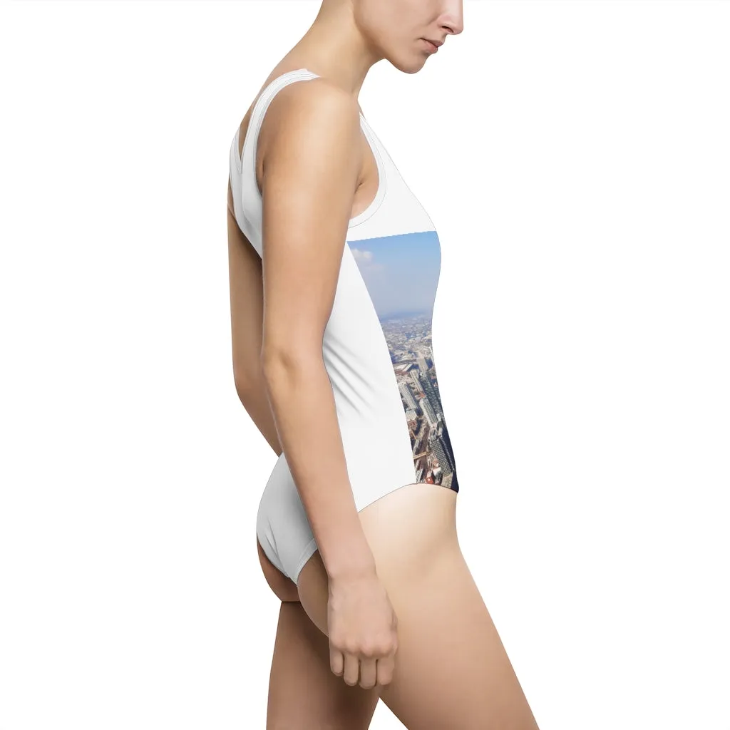 Chicago Skyline Women's Classic One-Piece Swimsuit
