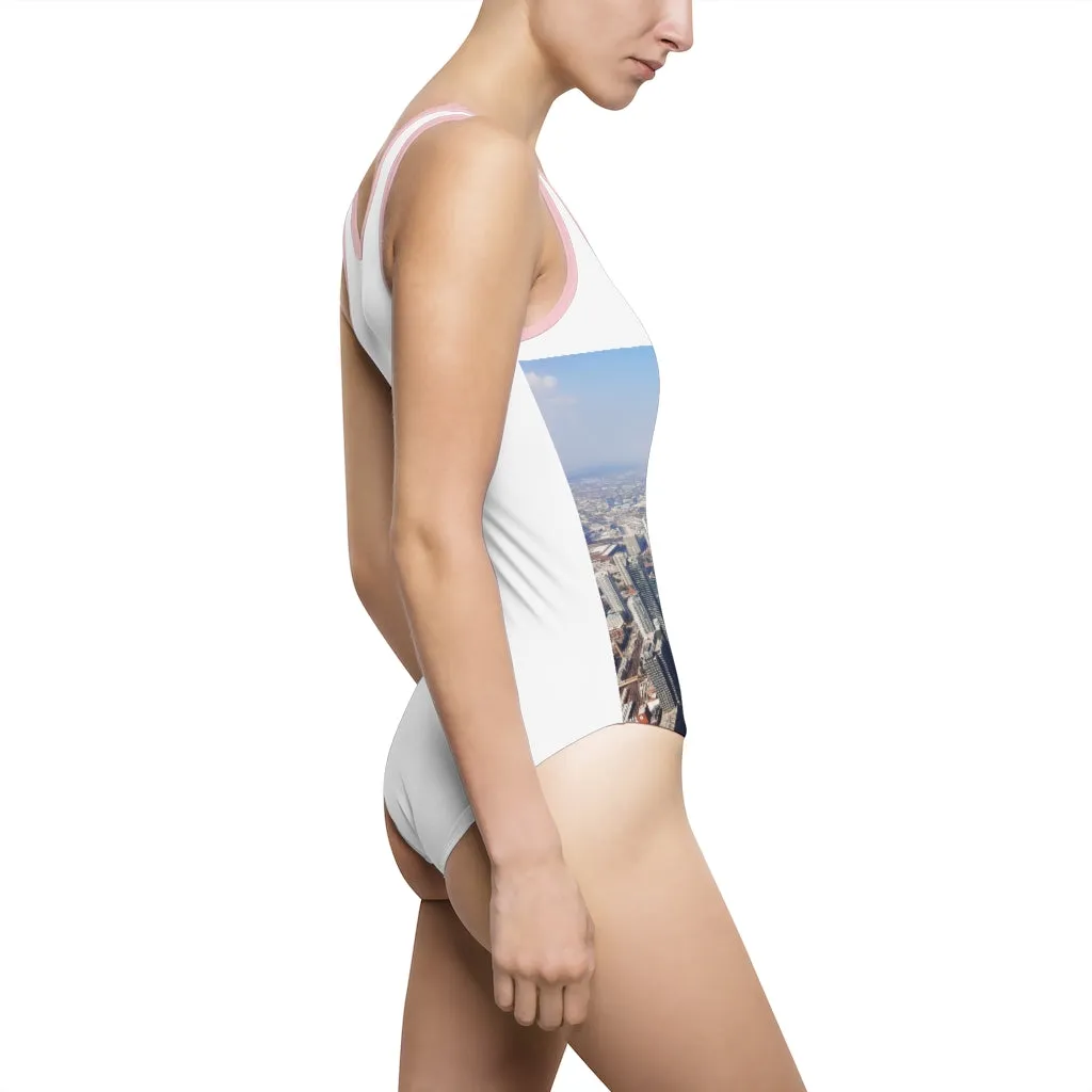 Chicago Skyline Women's Classic One-Piece Swimsuit