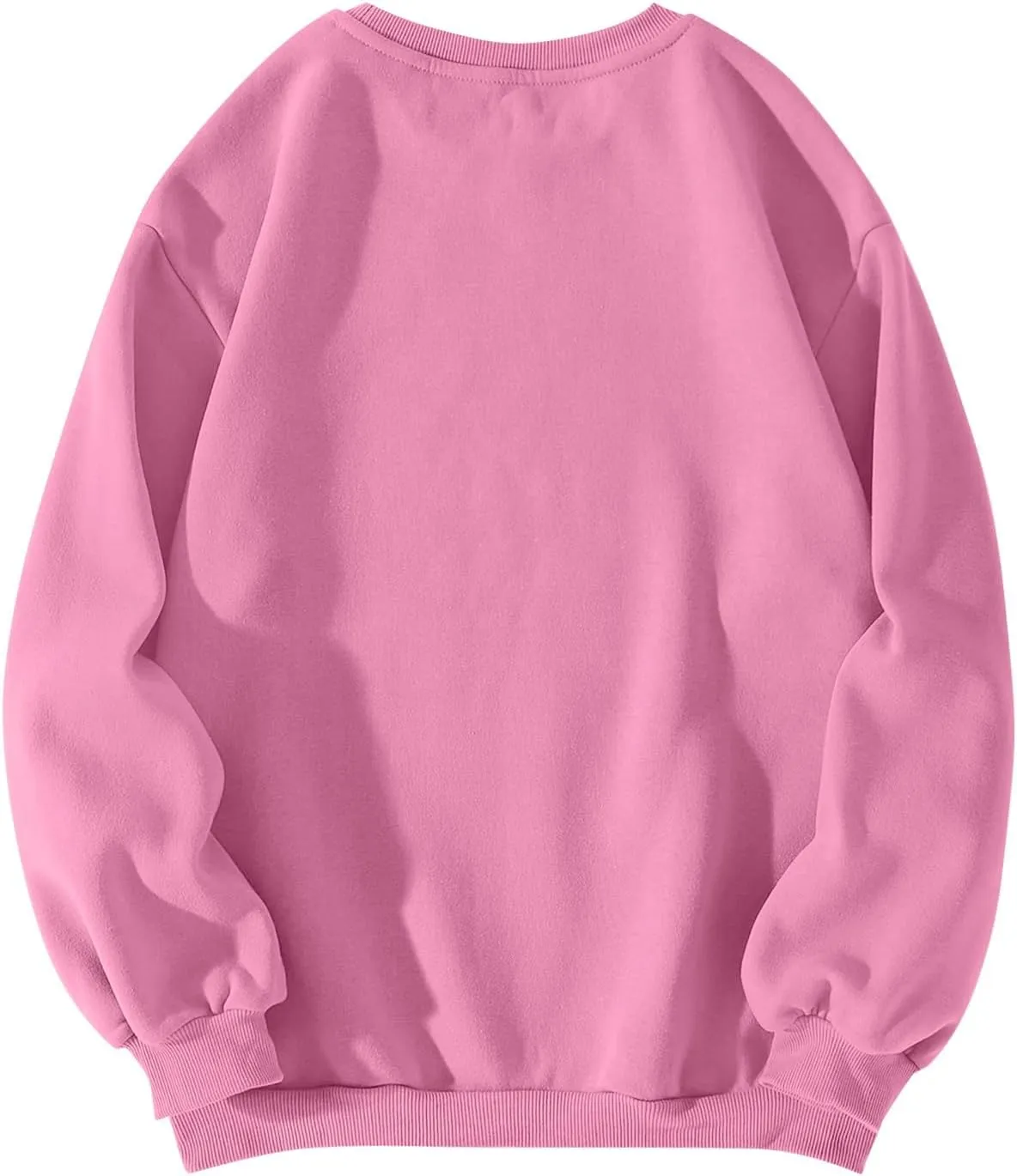 ChicCrate Oversized Crewneck Sweatshirt Women Cute Bow Graphic Sweatshirts Long Sleeve Pullover Bow Sweater Y2k Tops