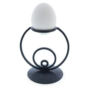 Circles Wrought Iron Metal Egg Stand Holder Display