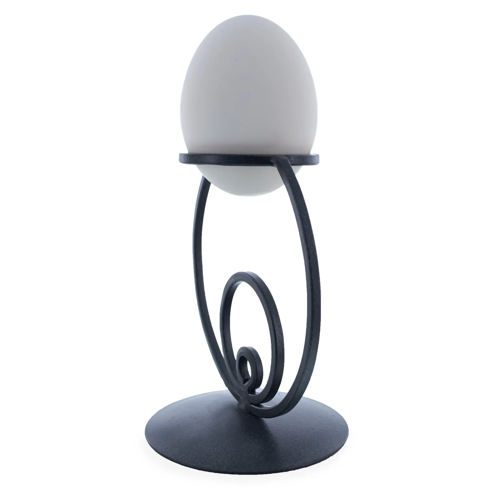 Circles Wrought Iron Metal Egg Stand Holder Display
