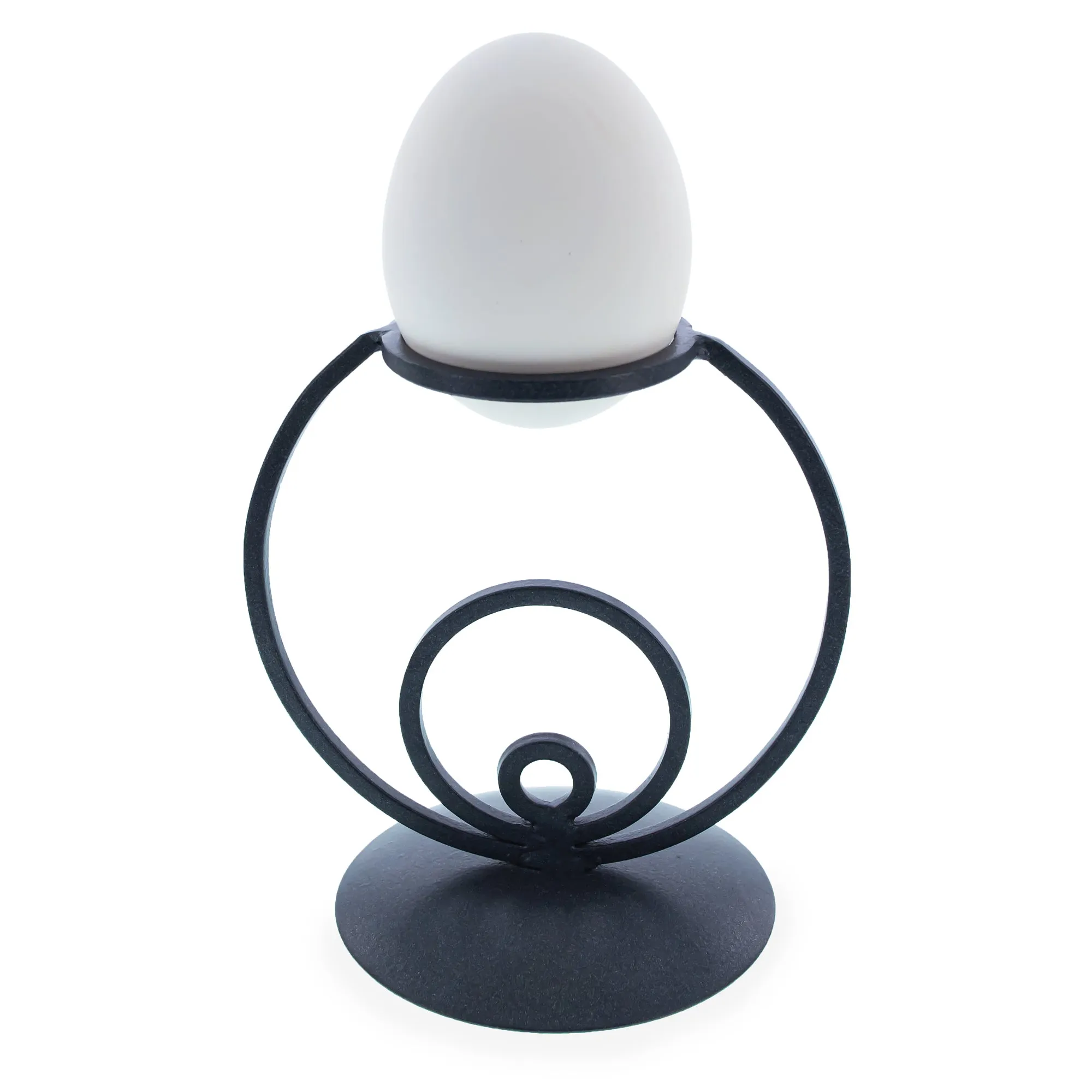 Circles Wrought Iron Metal Egg Stand Holder Display