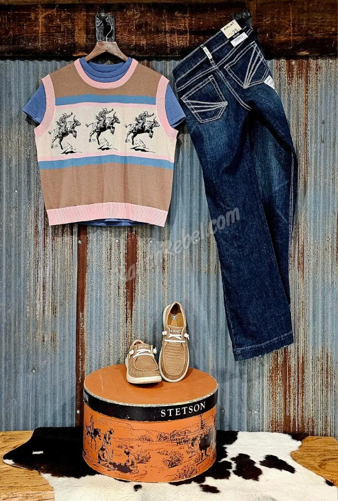 Cloud Layering Tee in Denim Blue #5952
