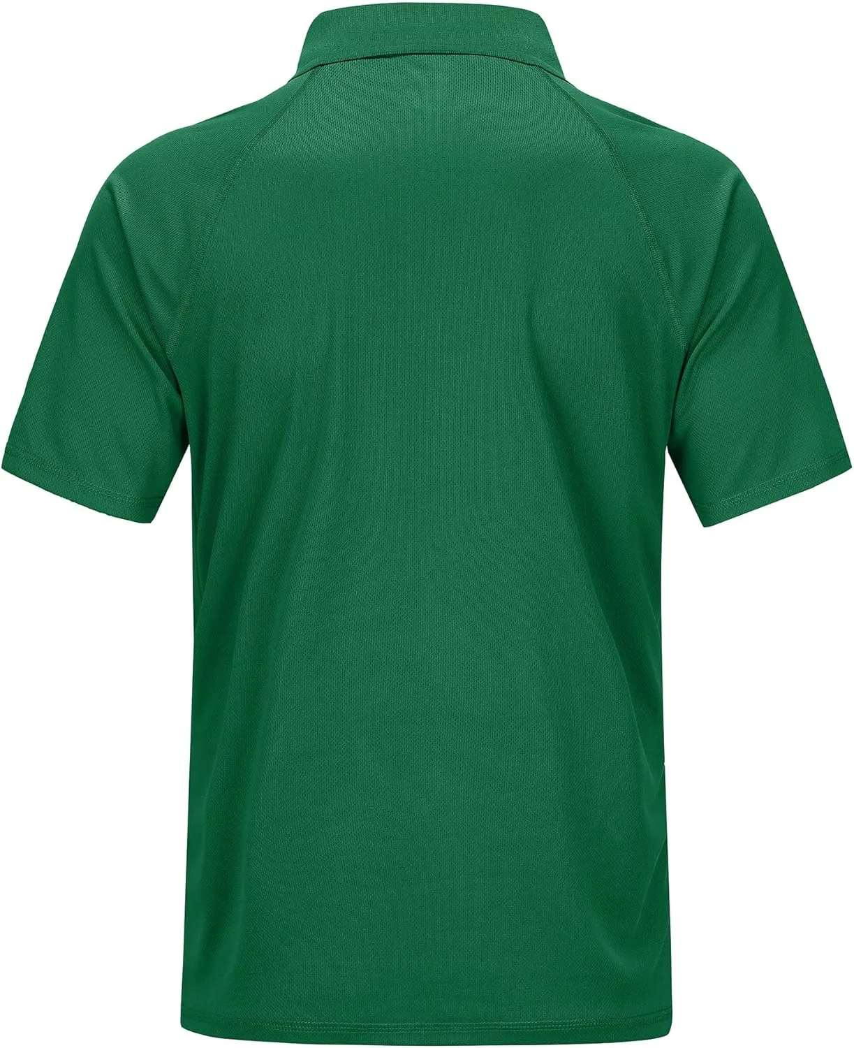 Corna Men's Golf Polo Shirts Short Sleeve Quick Dry Fit Moisture Wicking Running Athletic Big & Tall Performance Soft