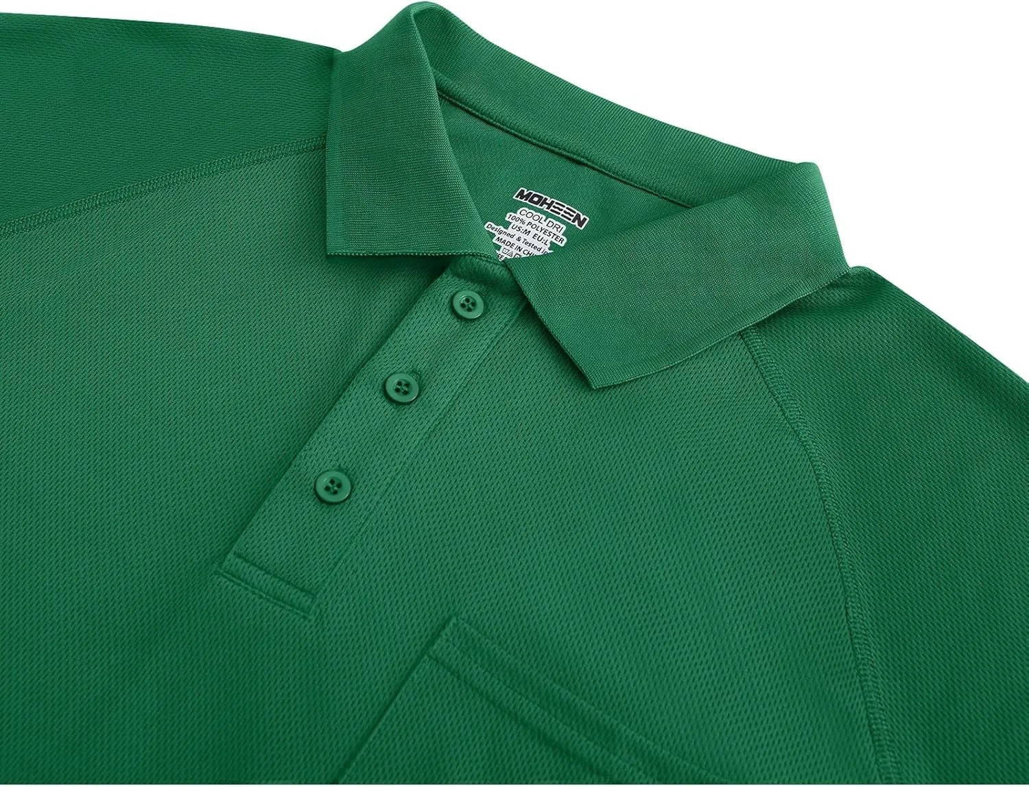 Corna Men's Golf Polo Shirts Short Sleeve Quick Dry Fit Moisture Wicking Running Athletic Big & Tall Performance Soft