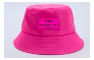 Current Tyed Waterproof Bucket Hat || Hot Pink