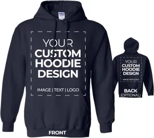 Custom Hoodie Design - Design Your Own Hooded Sweatshirt
