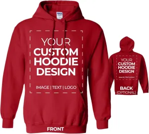 Custom Hoodie Design - Design Your Own Hooded Sweatshirt