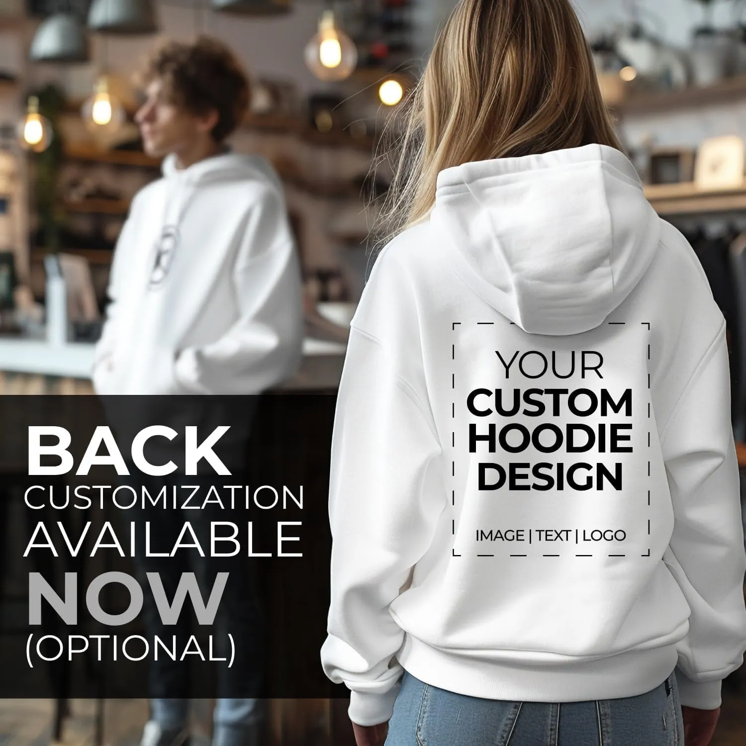 Custom Hoodie Design - Design Your Own Hooded Sweatshirt