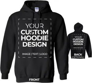 Custom Hoodie Design - Design Your Own Hooded Sweatshirt