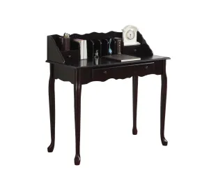 Dark Cherry Desk By Homeroots