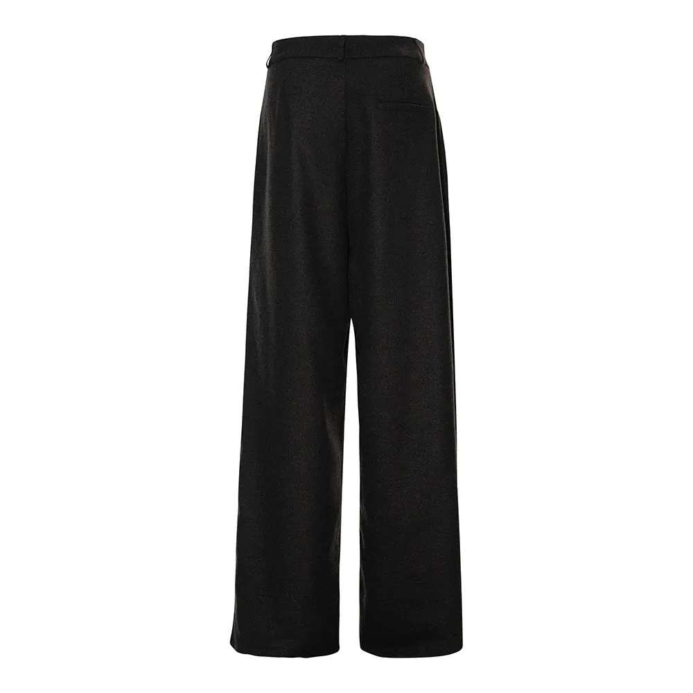 DARK GREY RELAXED FIT TROUSER