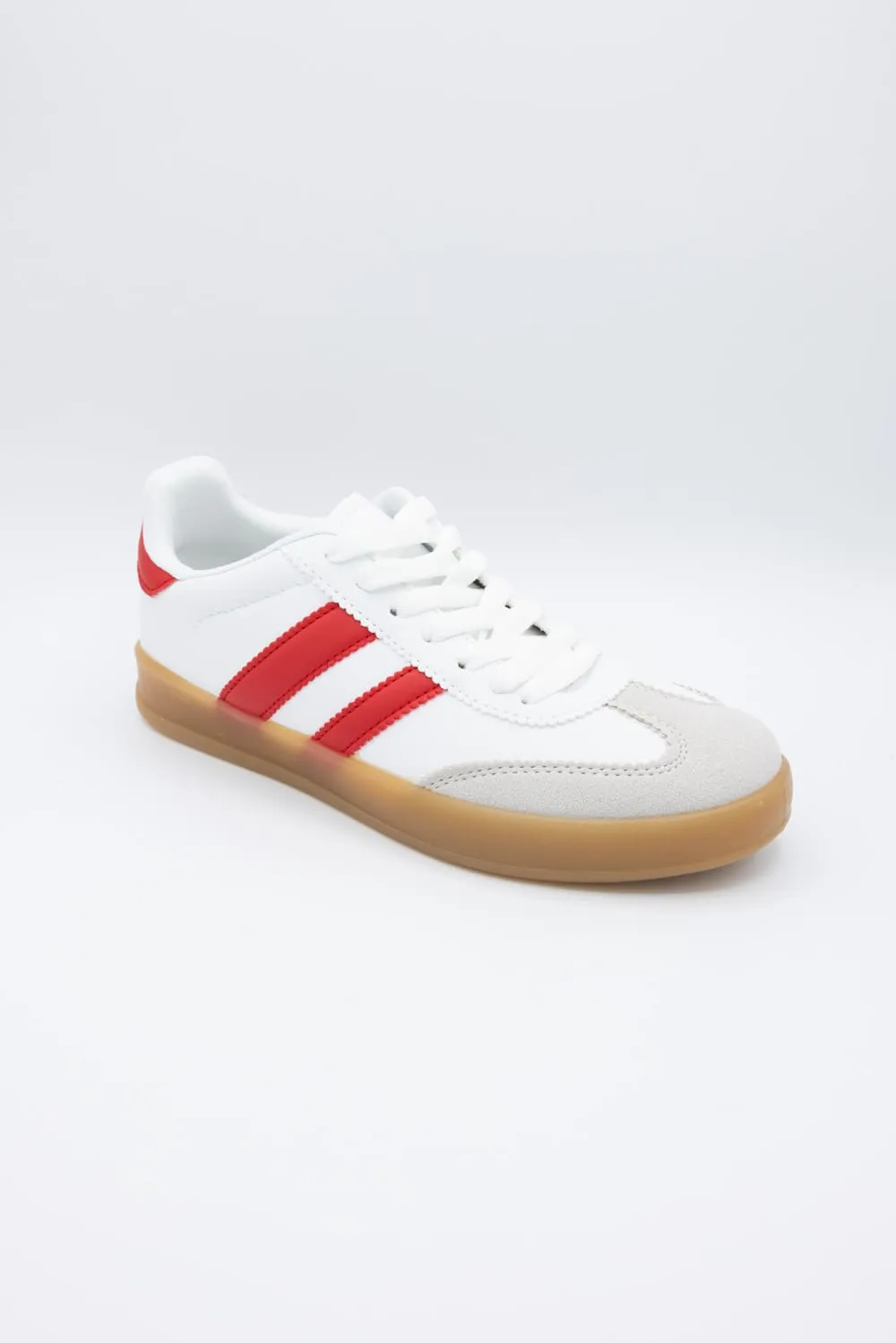 Deer Sneakers for Women in Red/White | FL-DEER-09-WHITE/RED