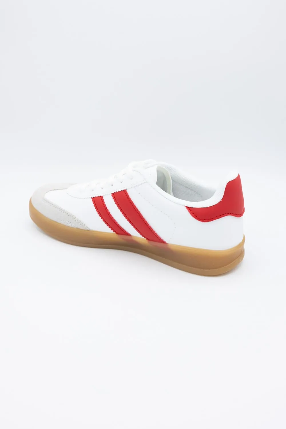 Deer Sneakers for Women in Red/White | FL-DEER-09-WHITE/RED