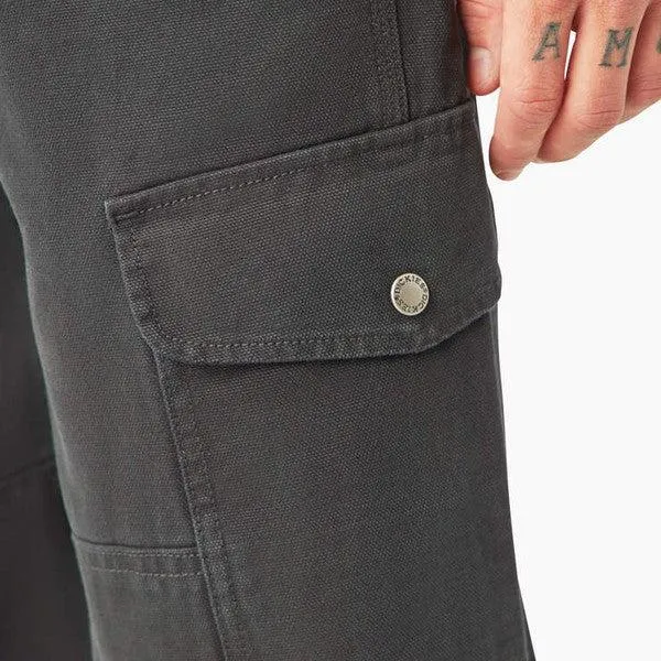 Dickies Relaxed Fit Duck Canvas Cargo Pants - Black