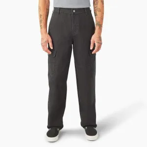 Dickies Relaxed Fit Duck Canvas Cargo Pants - Black