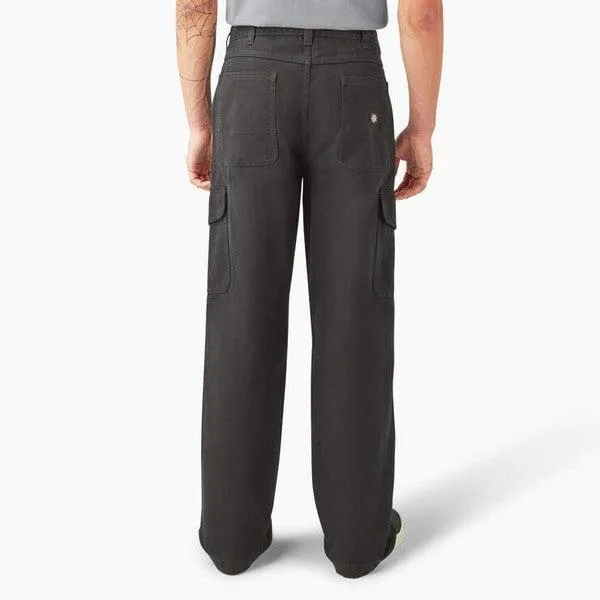 Dickies Relaxed Fit Duck Canvas Cargo Pants - Black
