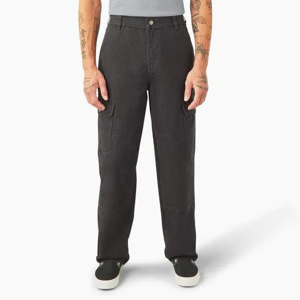 Dickies Relaxed Fit Duck Canvas Cargo Pants - Black