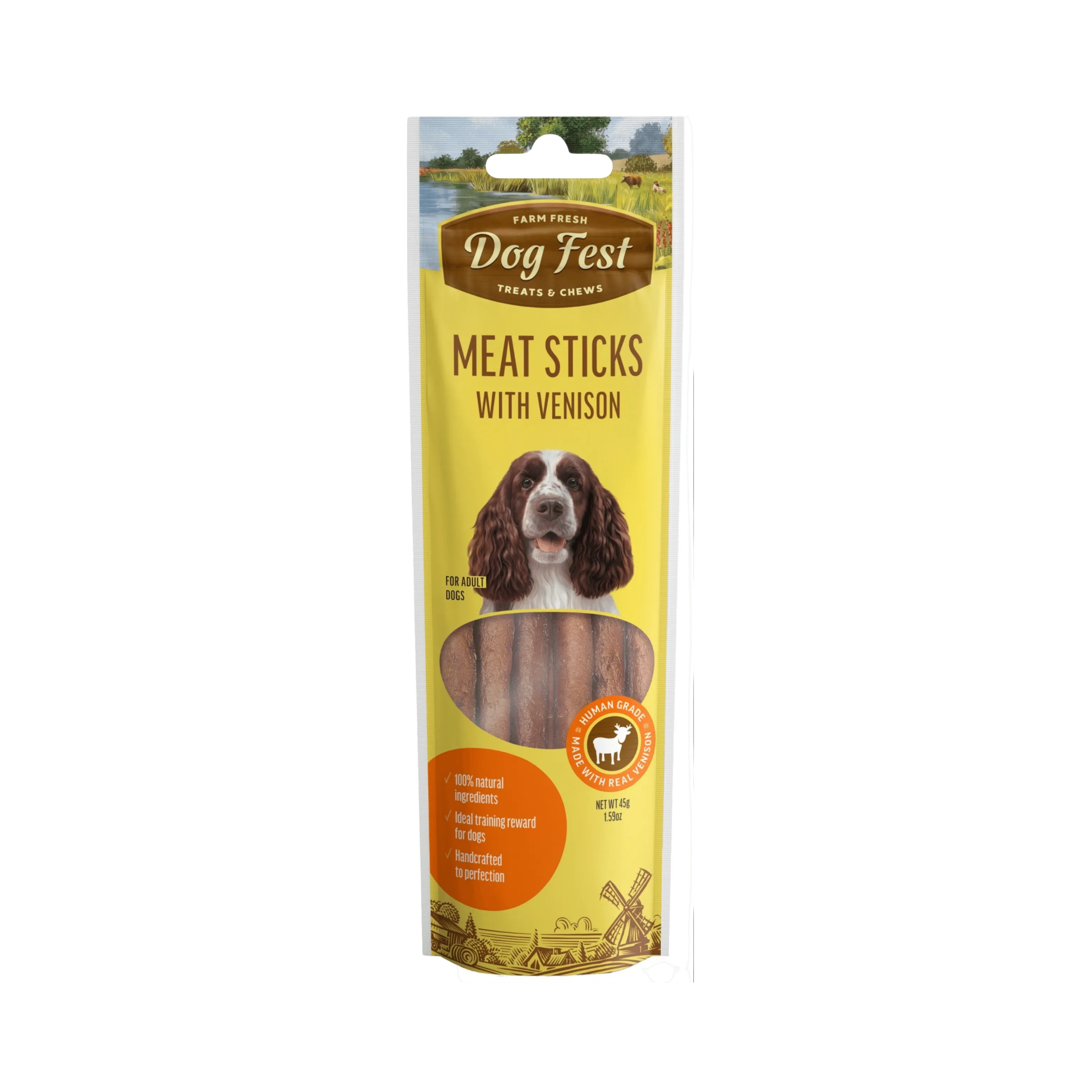 DOGFEST MEAT STICKS WITH VENSION
