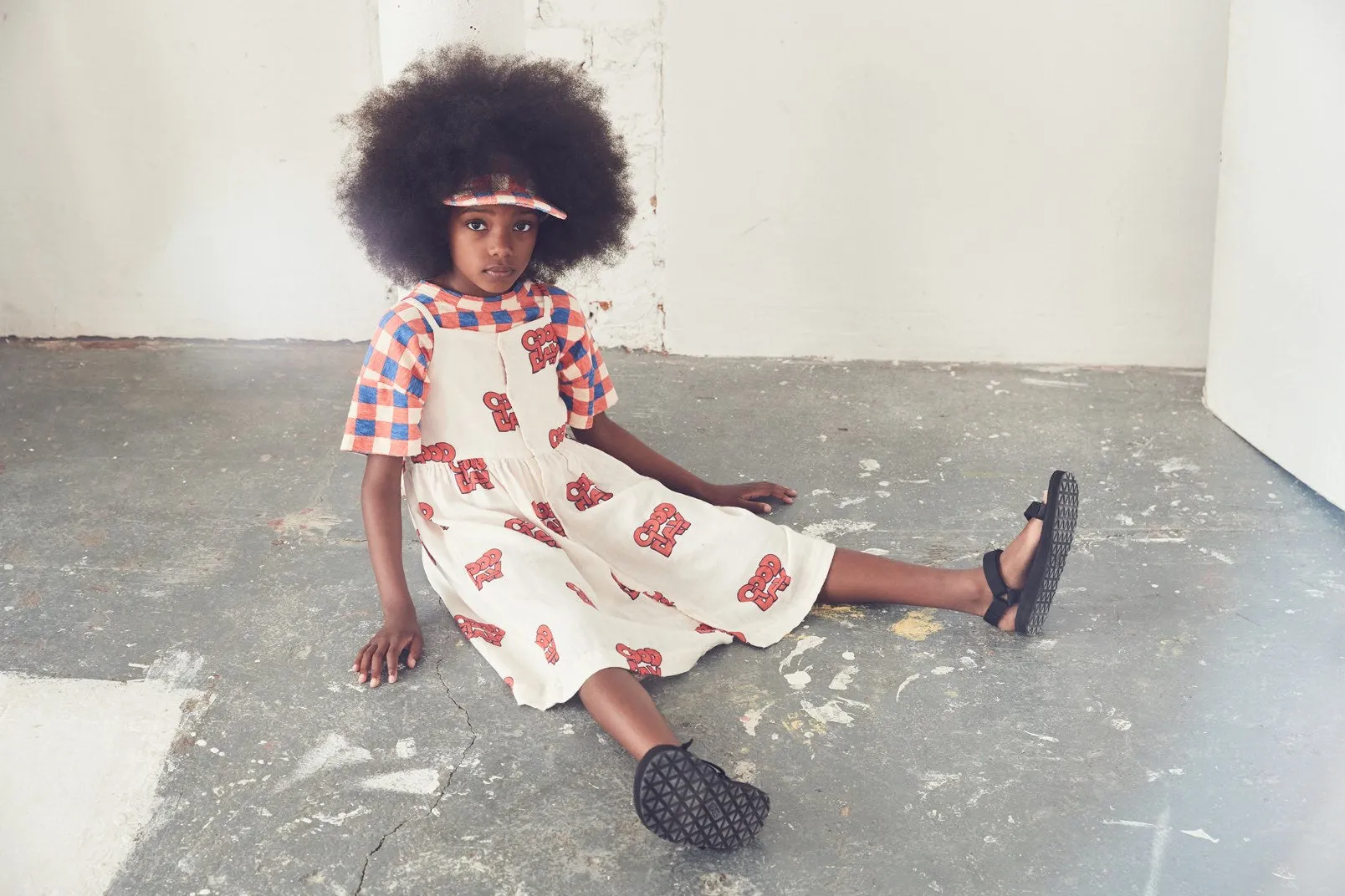 Dress Sun Dansent Pale Bleached Denim