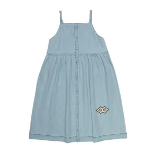 Dress Sun Dansent Pale Bleached Denim