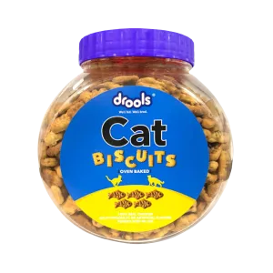 DROOLS CAT BISCUIT JAR