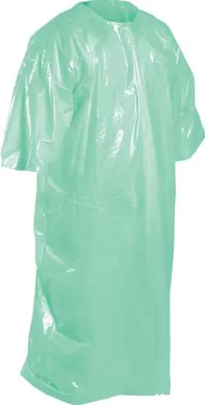 Eagle LDPE 3/4 Open Sleeve Splash Jacket Green-780x1300mm-Carton of 200