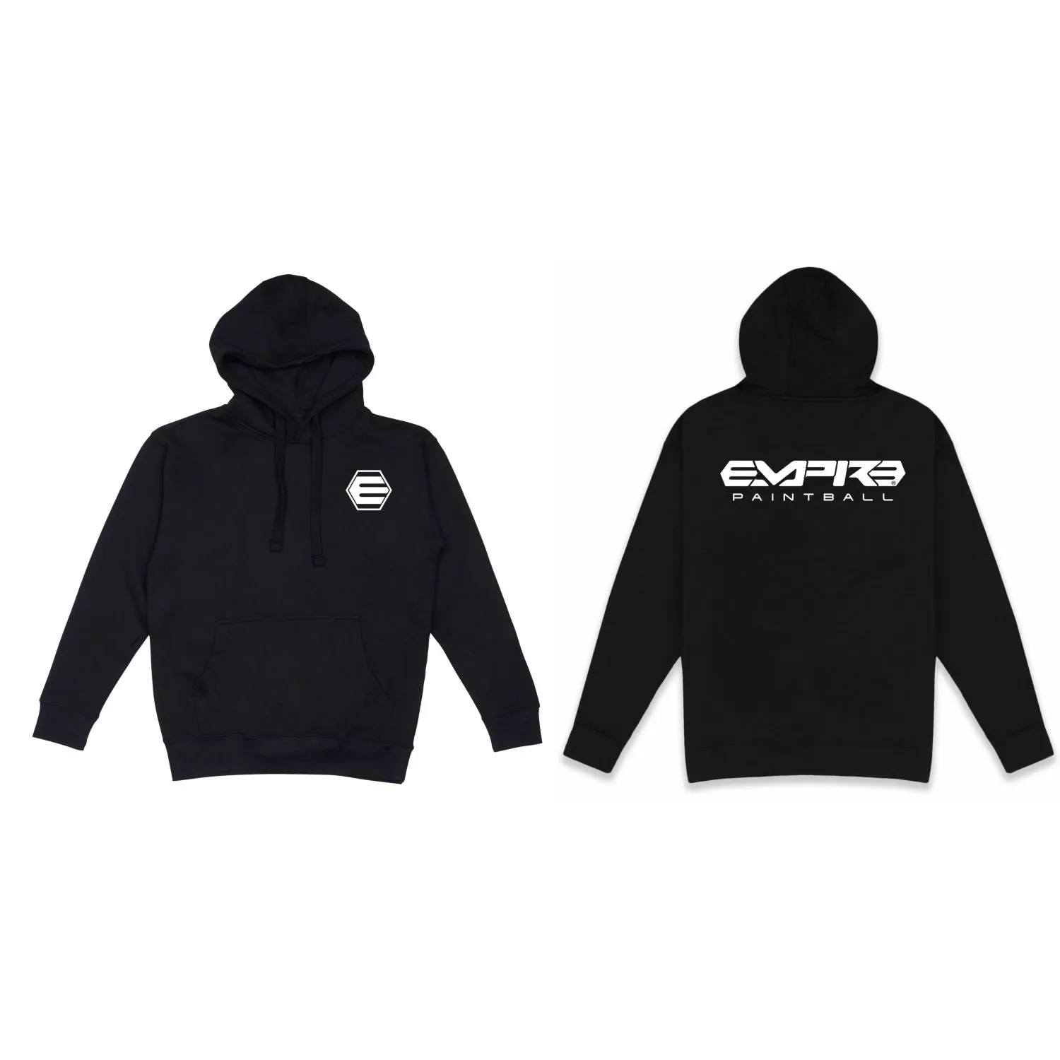 Empire Pullover Hoodie - Black