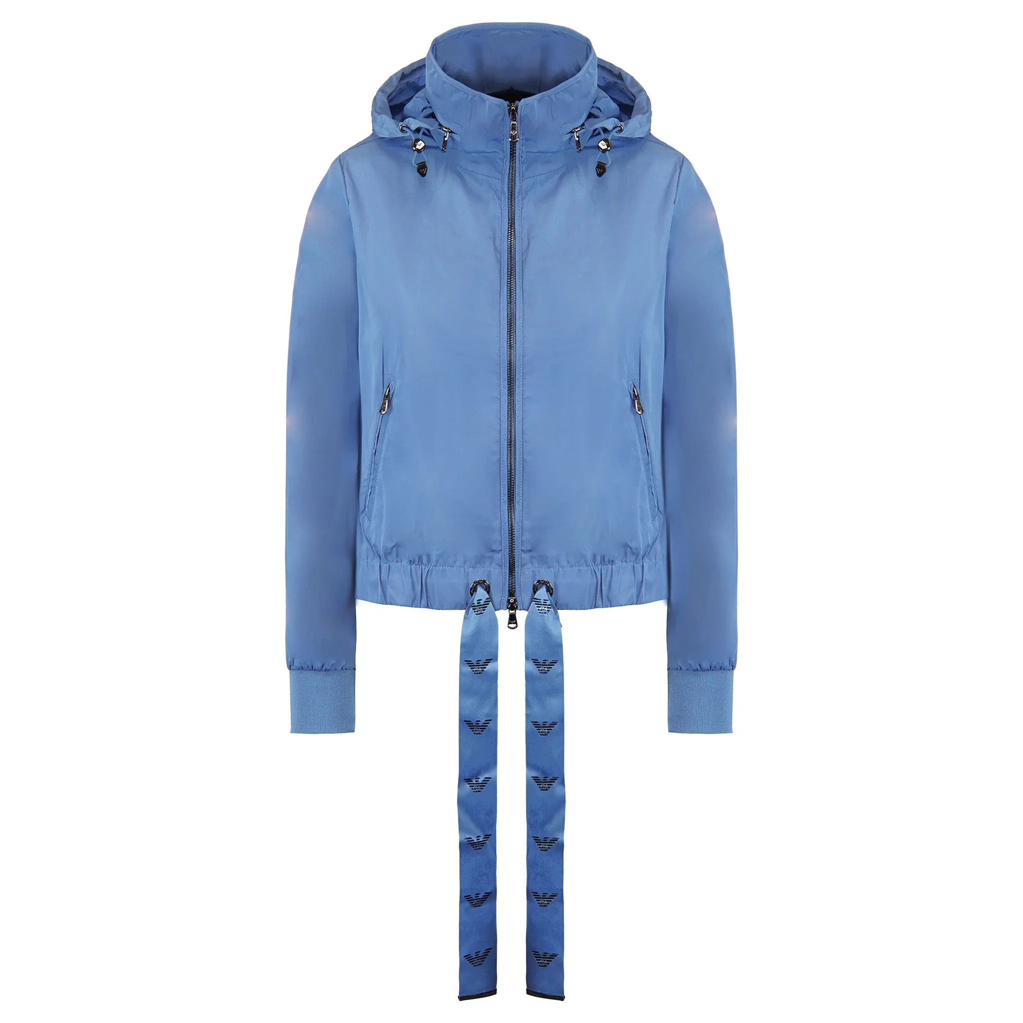 Emporio Armani Womens Light Blue Jacket
