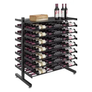 Evolution 126 Bottle Shelf Island Display Rack