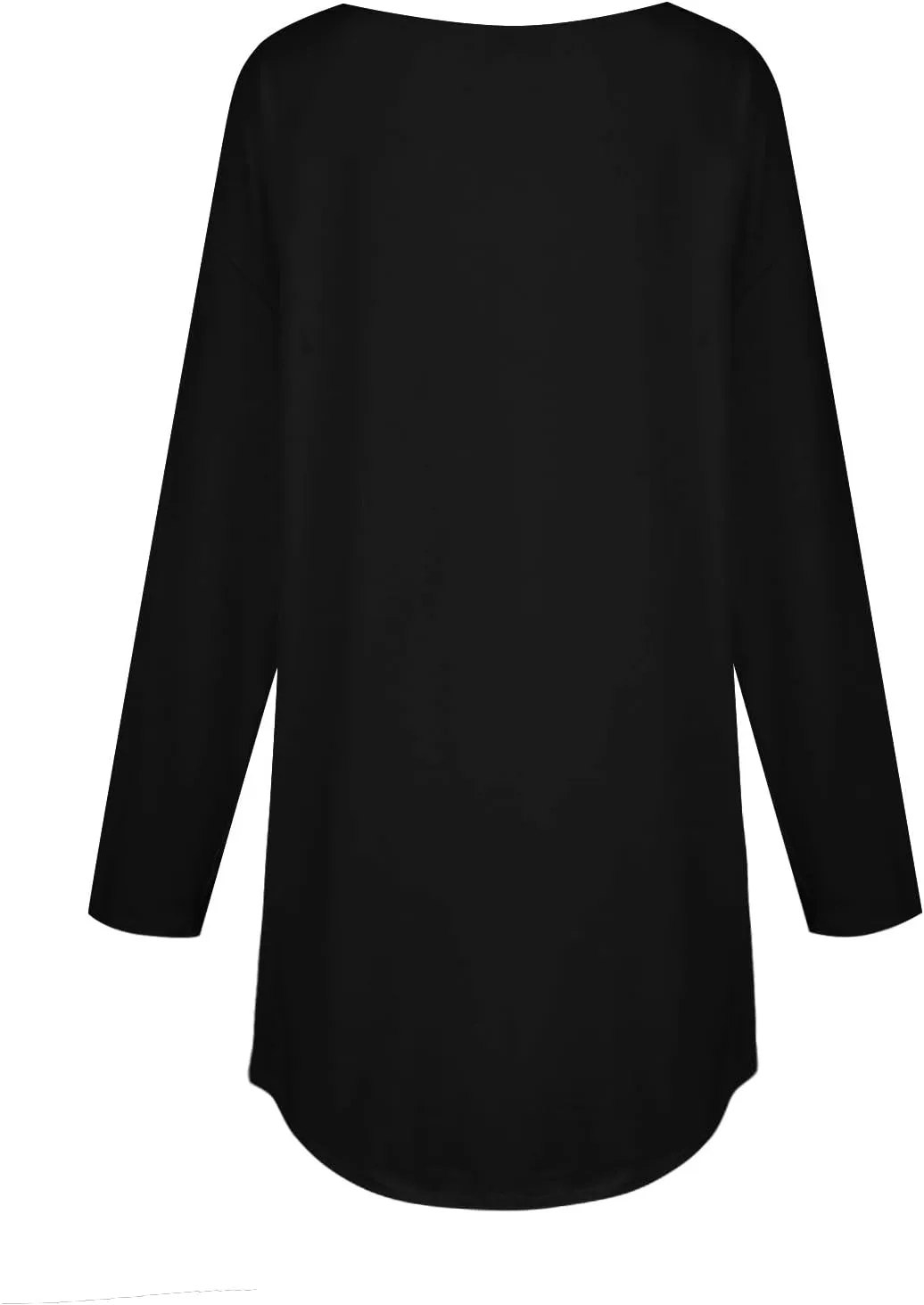 Fall Tops for Women Long Sleeve Round Neck Shirts Basic Tee Casual Top Fall Trendy Tunic Outfits Fitted T Shirts