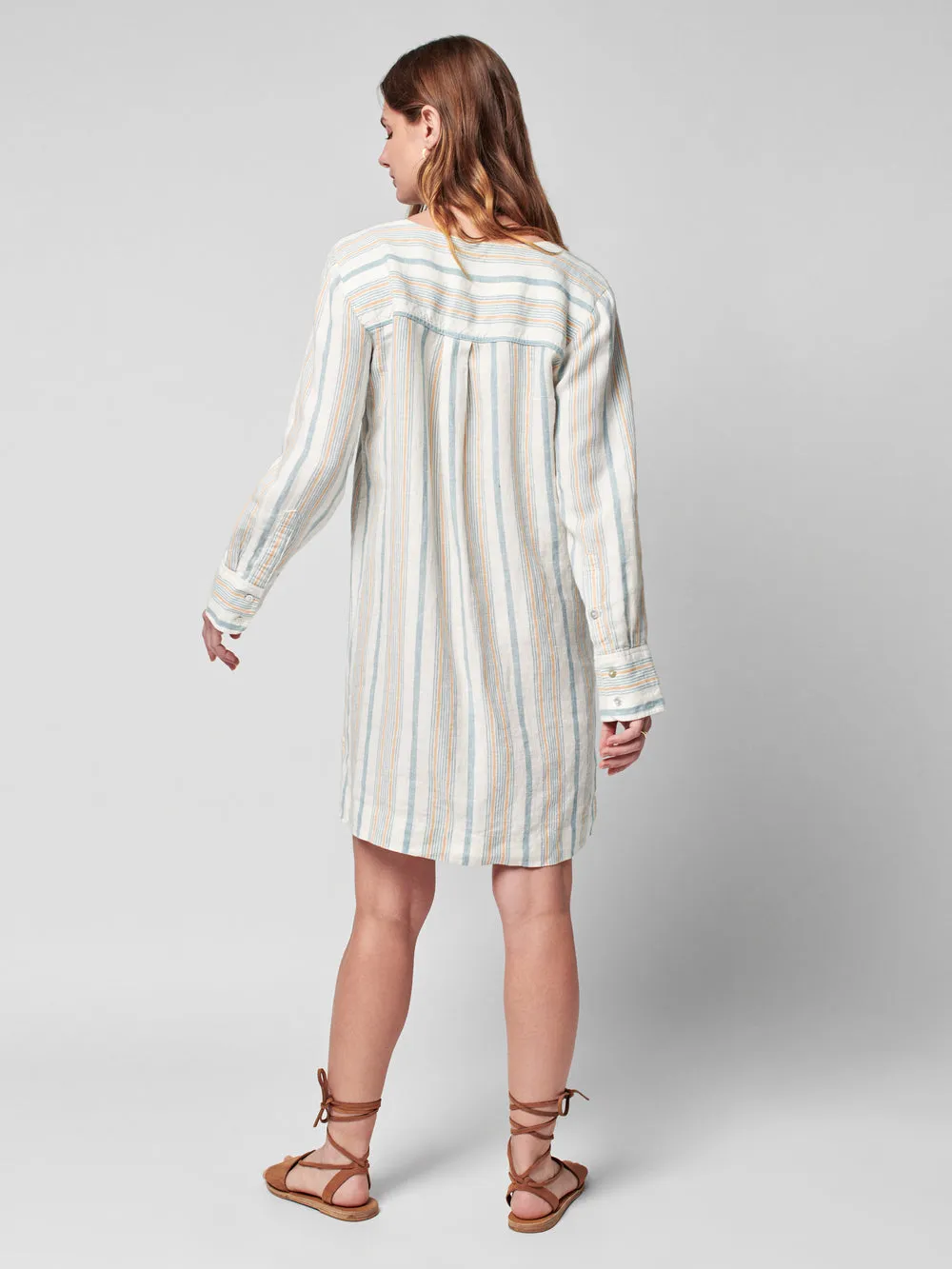 FINAL SALE - Faherty Beach Days Tunic in Luciano Stripe