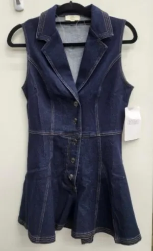 Flirty Denim Romper