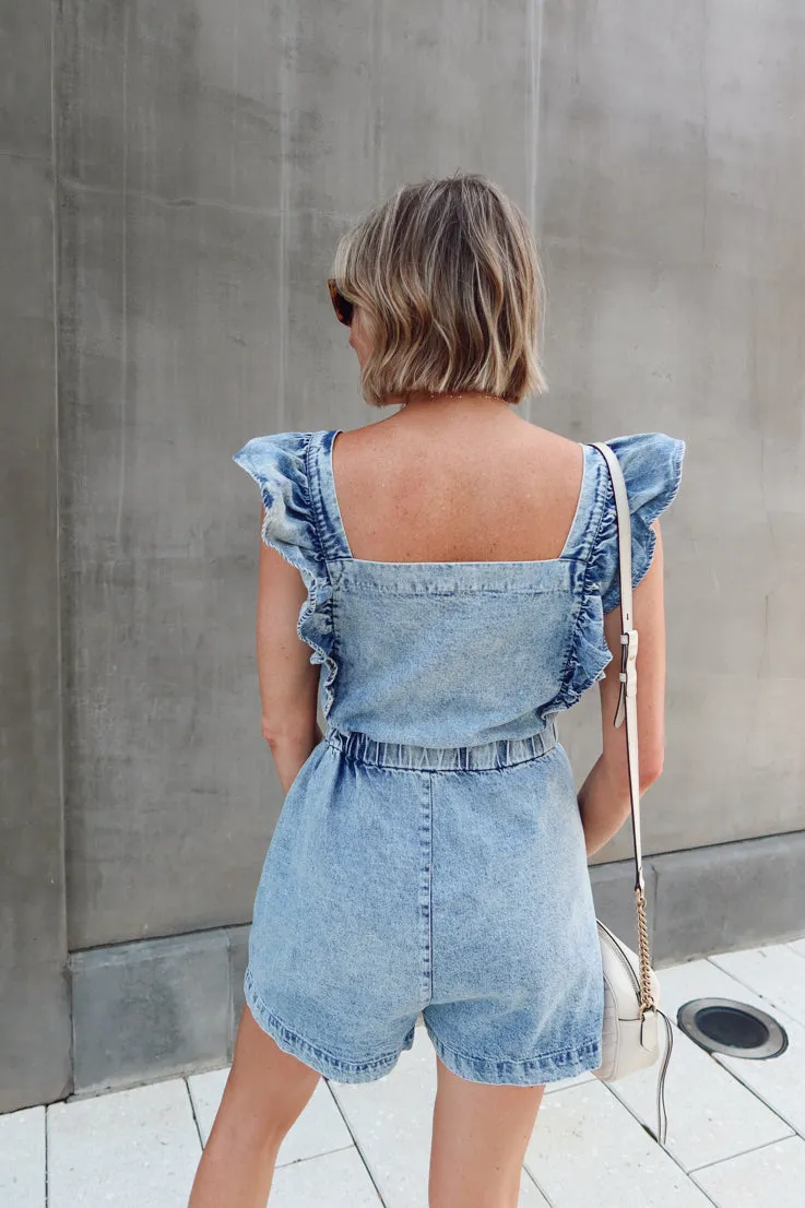 Flirty Texts Romper