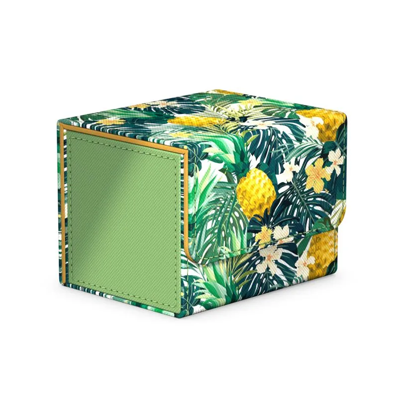Floral Places: Bahia Green 100  Sidewinder Xenoskin Deck Box