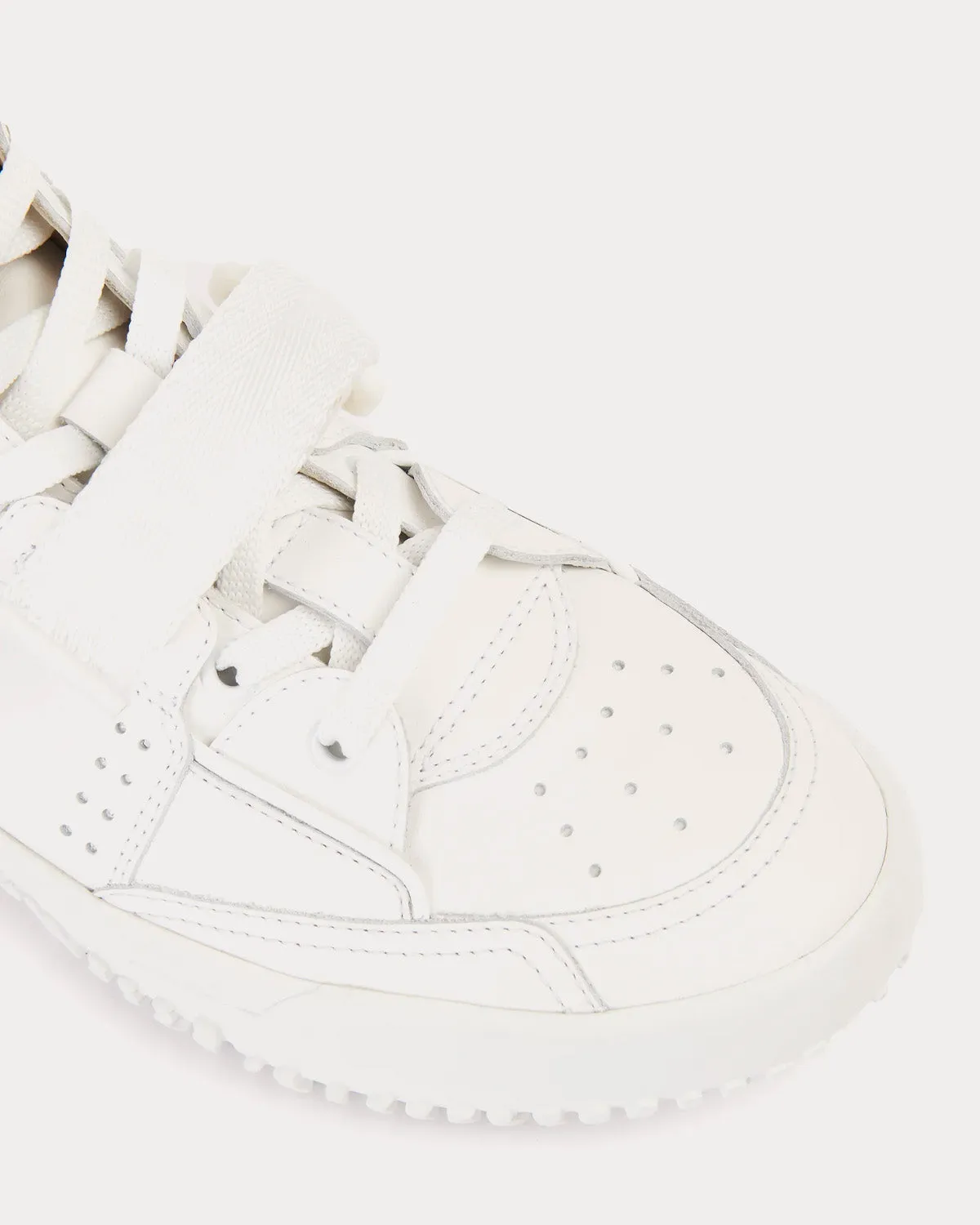 Franckie White High Top Sneakers