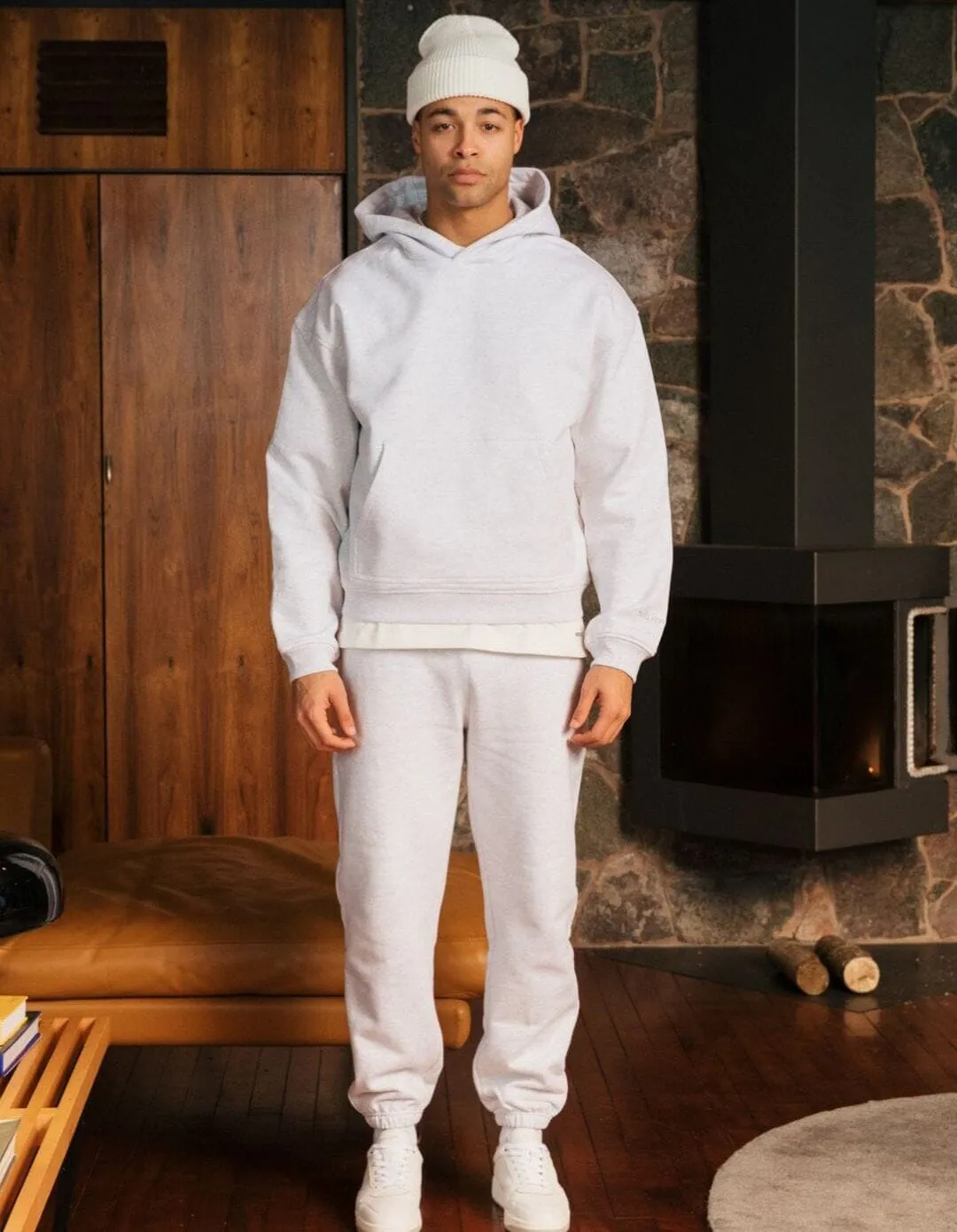 Grey Marl Essential Jogger