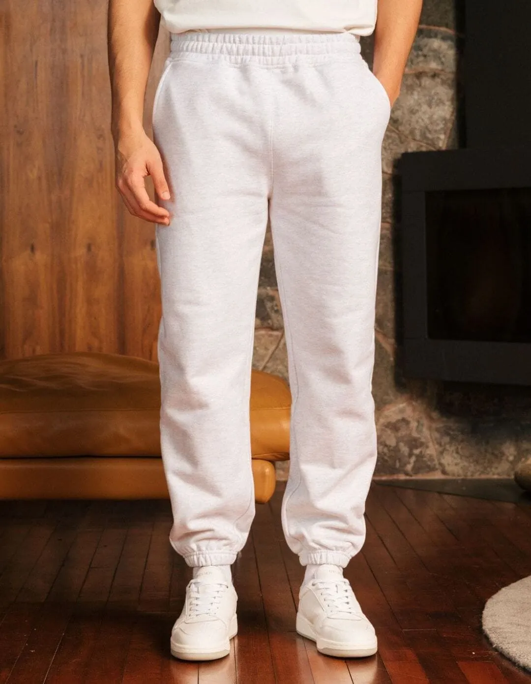 Grey Marl Essential Jogger