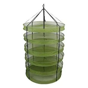 Grow1 3ft Drying Rack w/ Clip-On Levels
