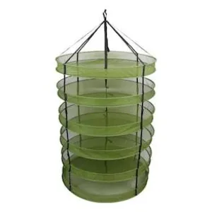 Grow1 3ft Drying Rack w/ Clip-On Levels