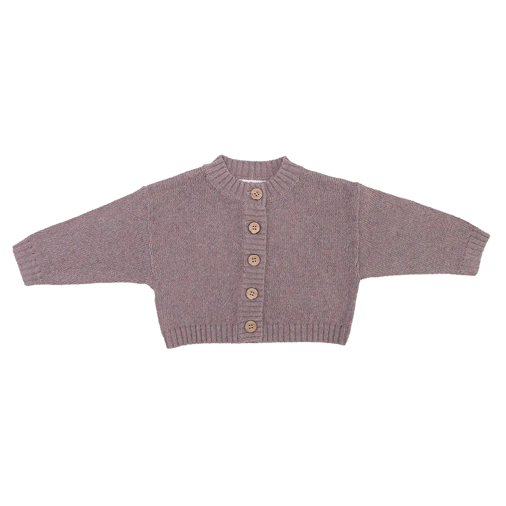 Grown Rainbow Cropped Cardigan Rainbow