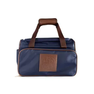 Hairy Pony Navy And Brown Grooming Bag New