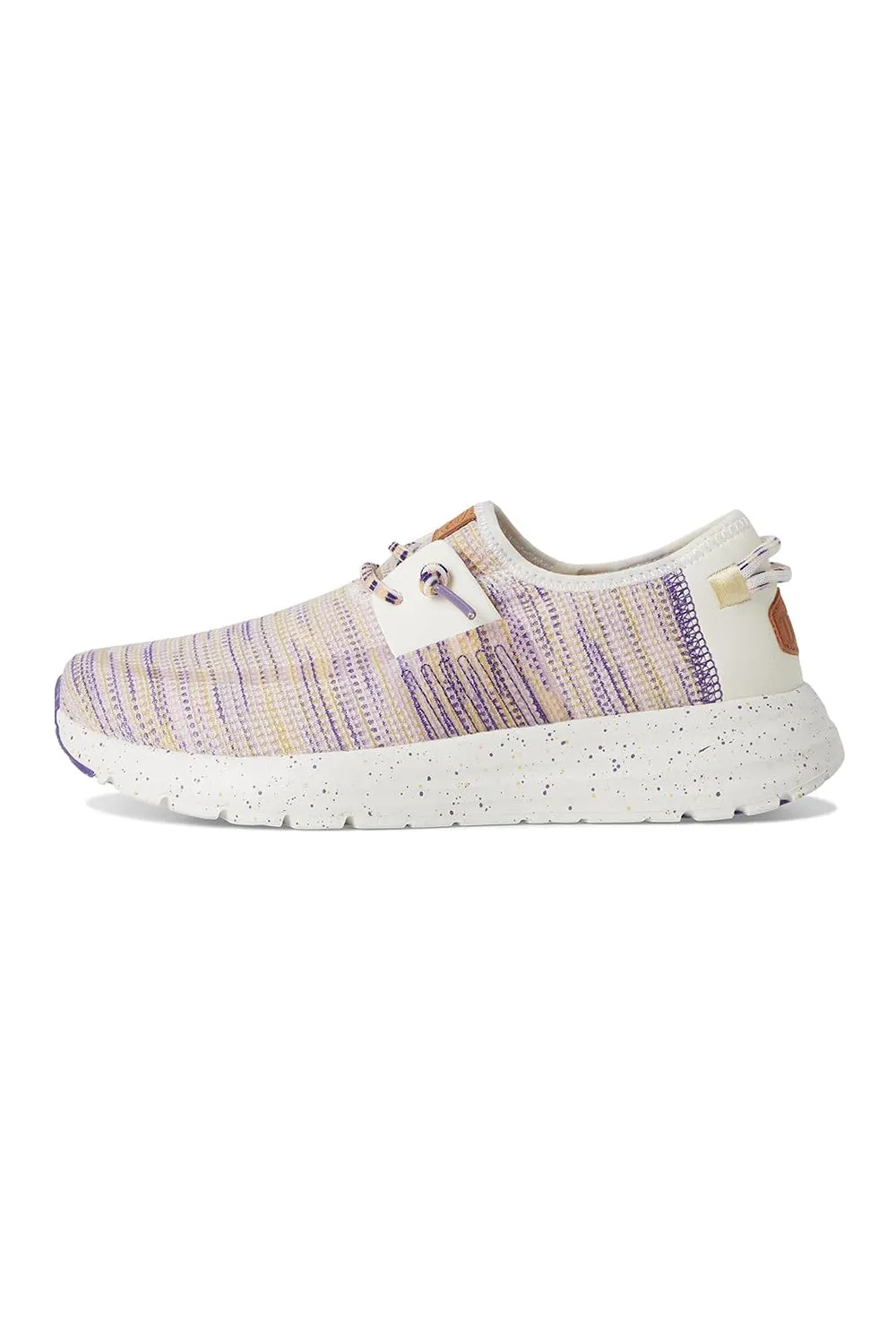 HEYDUDE Women’s Sirocco Multi Knit Shoes in Egret | 43147-0NI