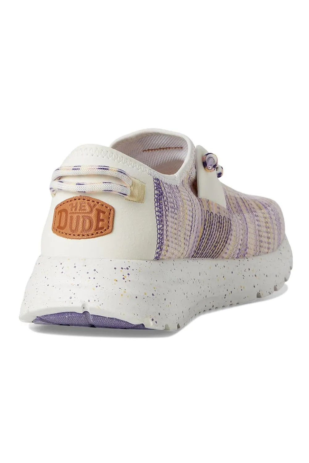 HEYDUDE Women’s Sirocco Multi Knit Shoes in Egret | 43147-0NI