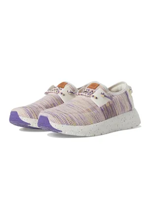 HEYDUDE Women’s Sirocco Multi Knit Shoes in Egret | 43147-0NI