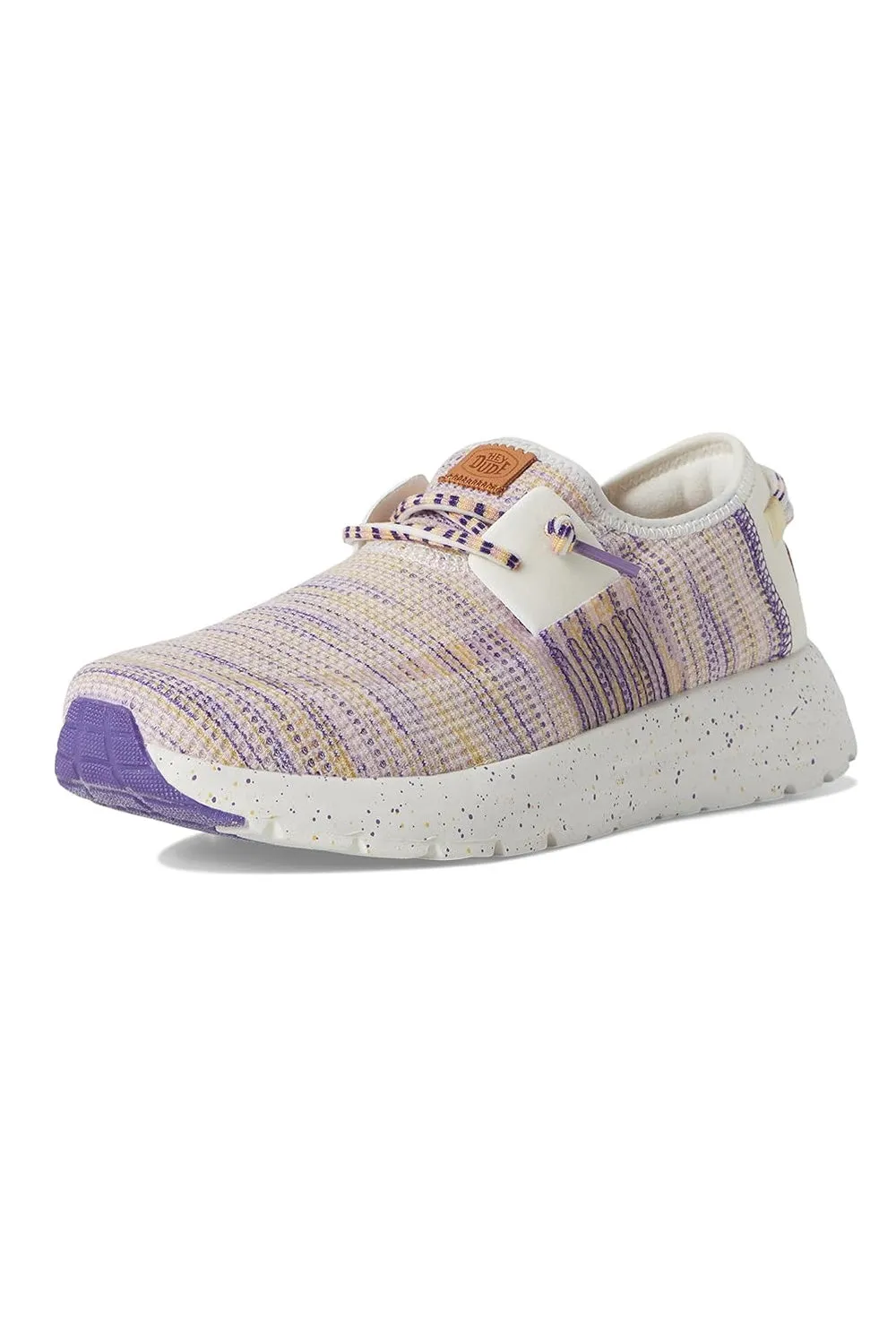 HEYDUDE Women’s Sirocco Multi Knit Shoes in Egret | 43147-0NI