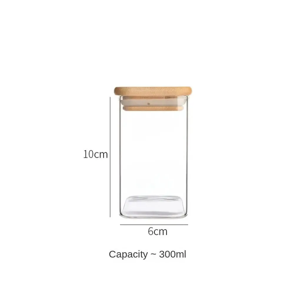 High Borosilicate Glass Sealed Can – EcoNest Kitchen Storage Jars